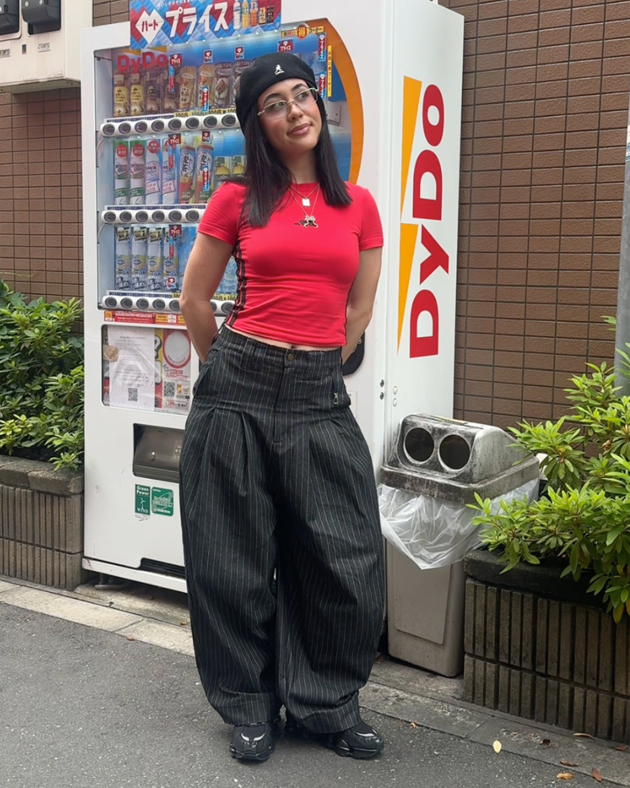 SHIBUYA Pleated Denim (Pinstripe)