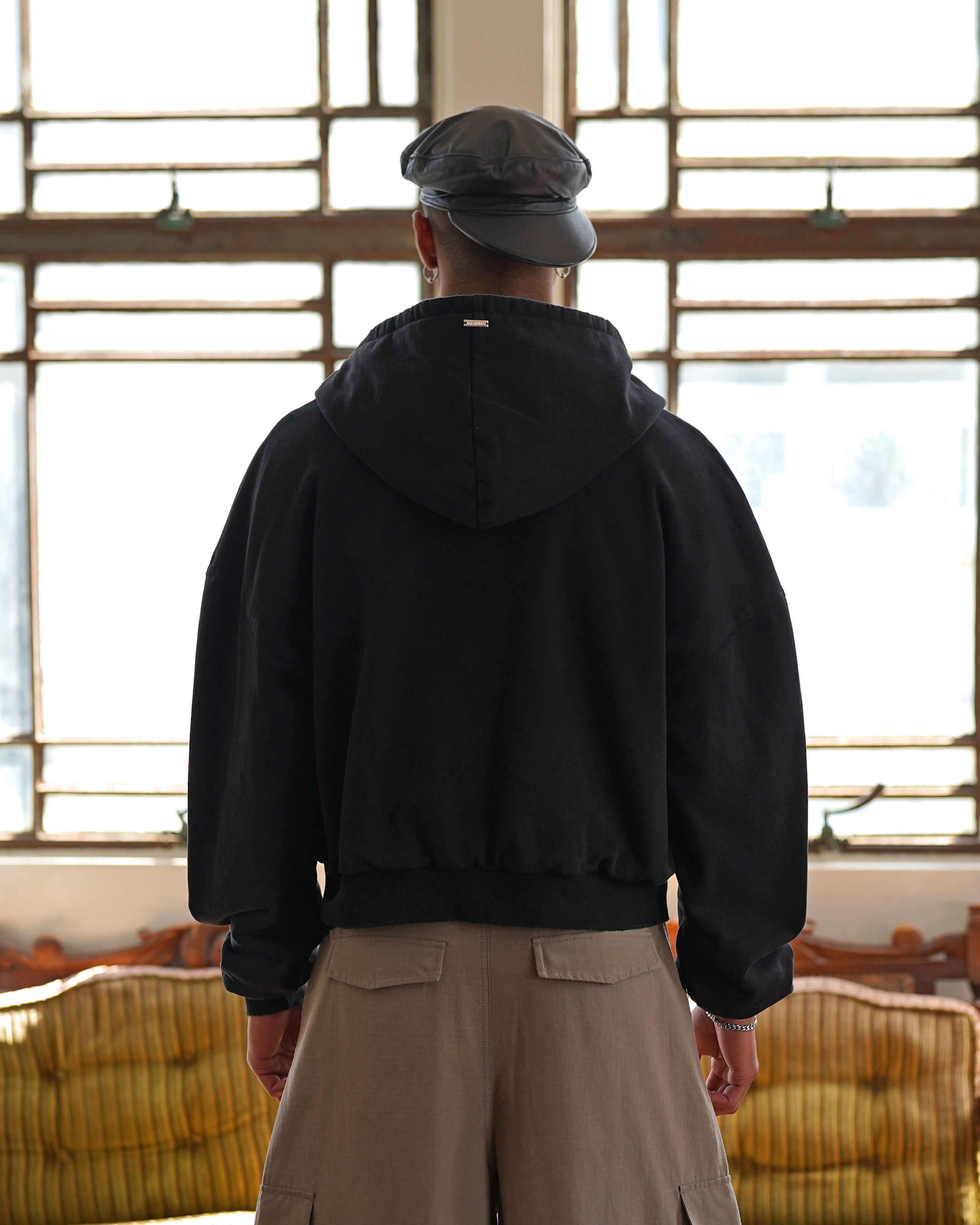 UNIFORM Reversible Hoodie (Black)