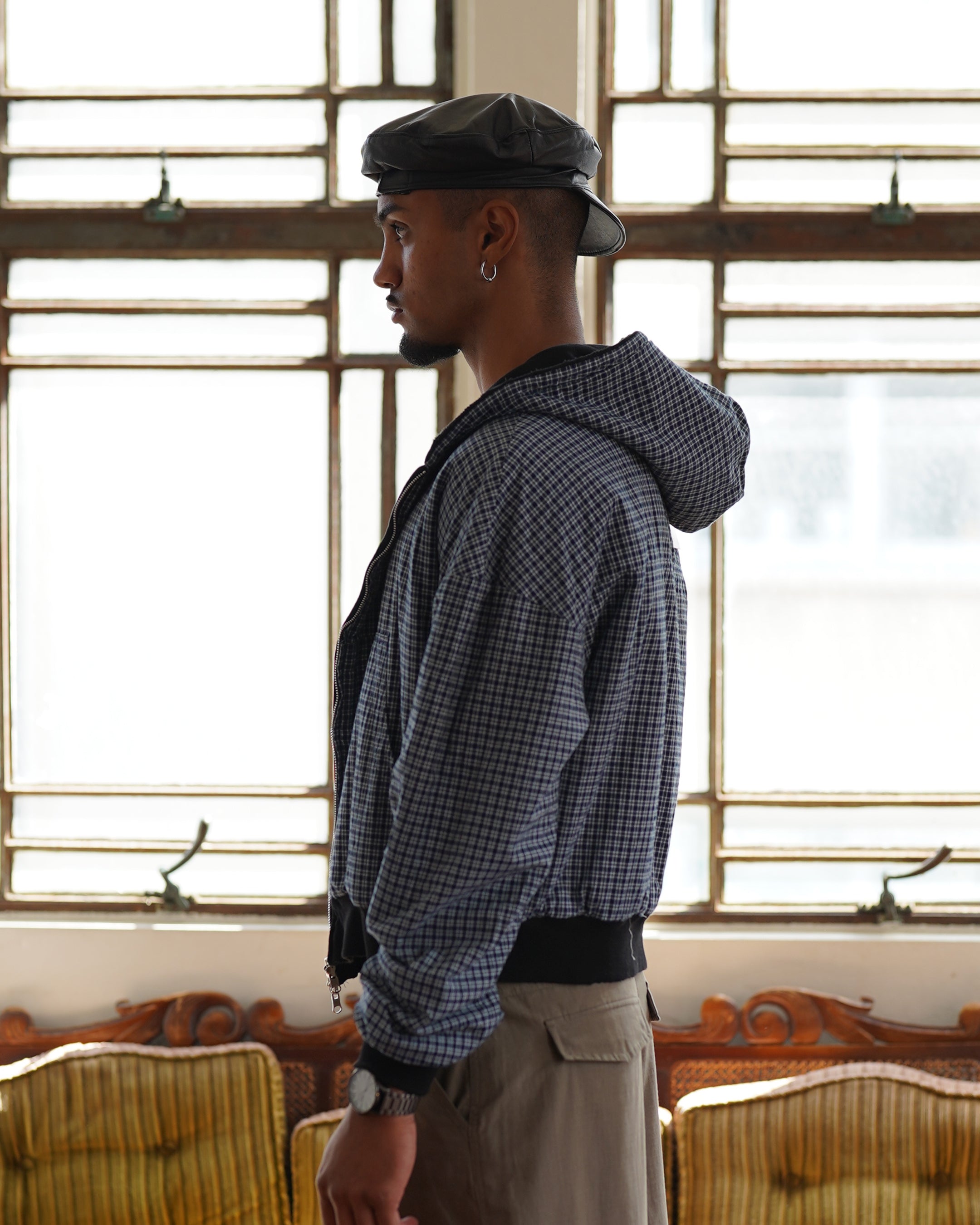 UNIFORM Reversible Hoodie (Black)