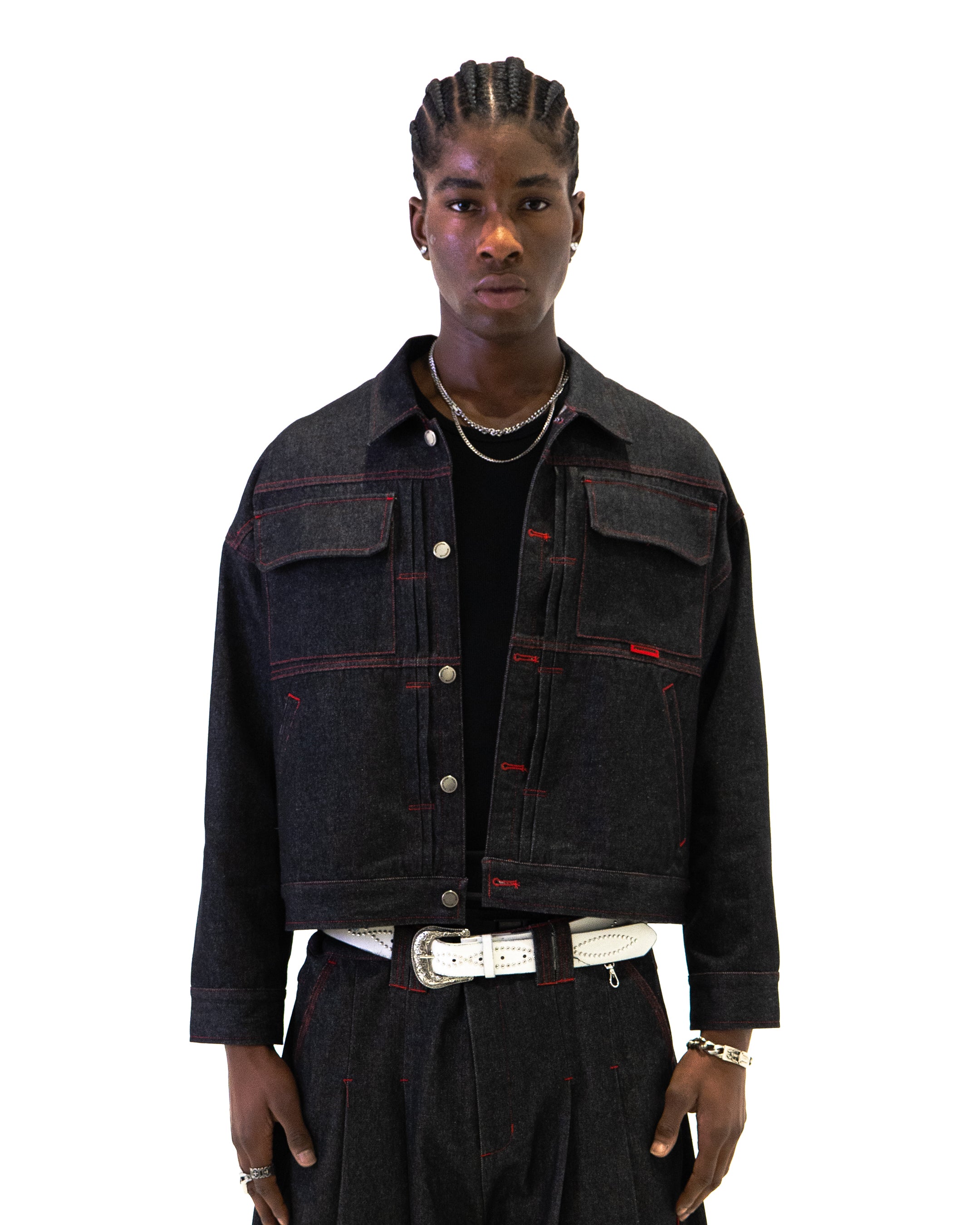 SHIBUYA Raw Denim Jacket (Carbon)