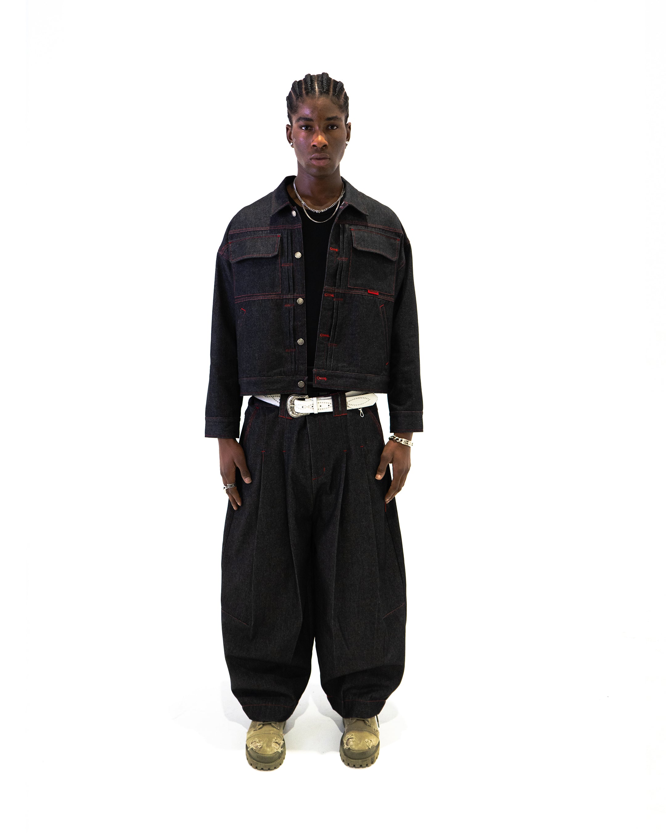 SHIBUYA Raw Denim Set (Carbon)