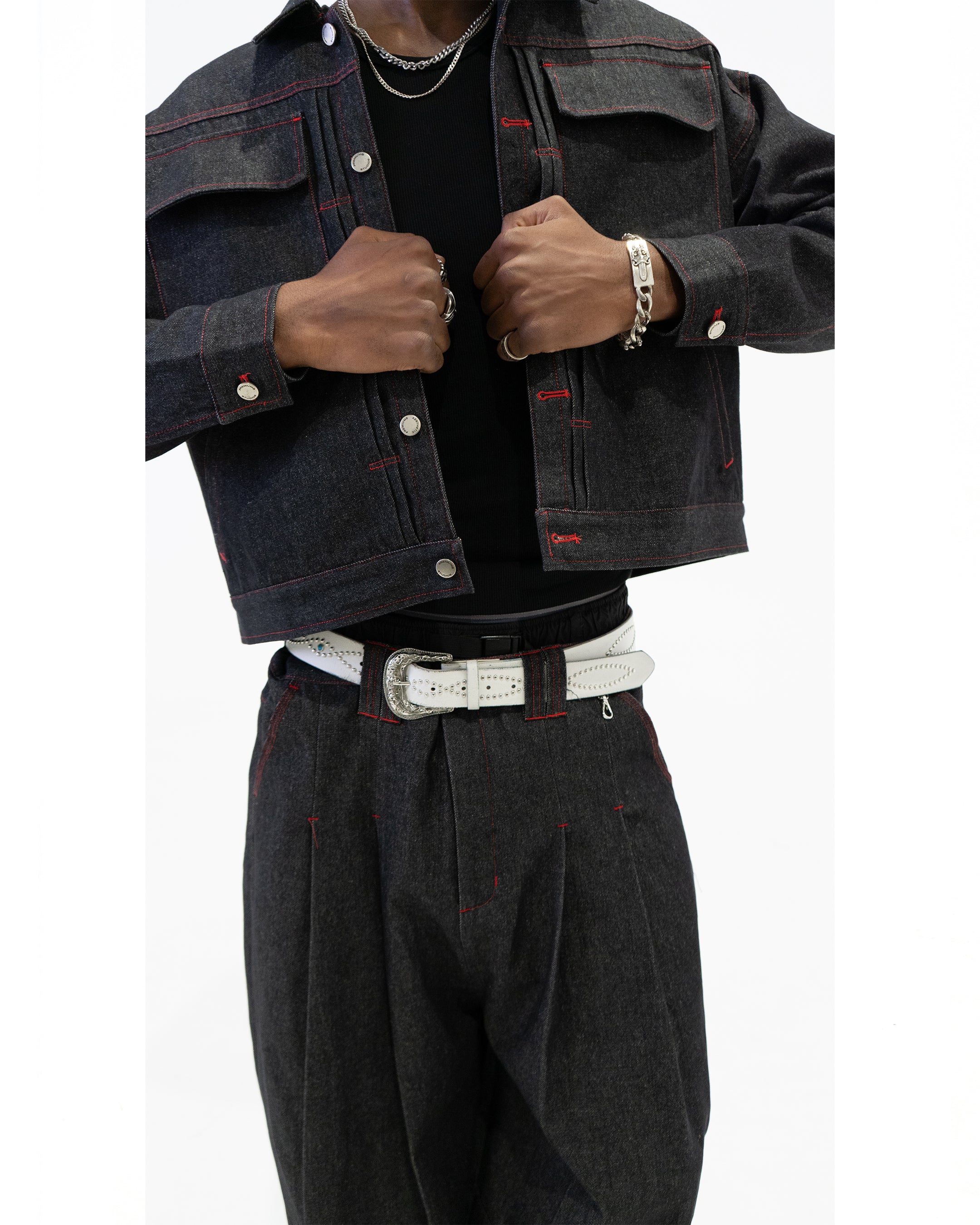 SHIBUYA Raw Denim Set (Carbon)