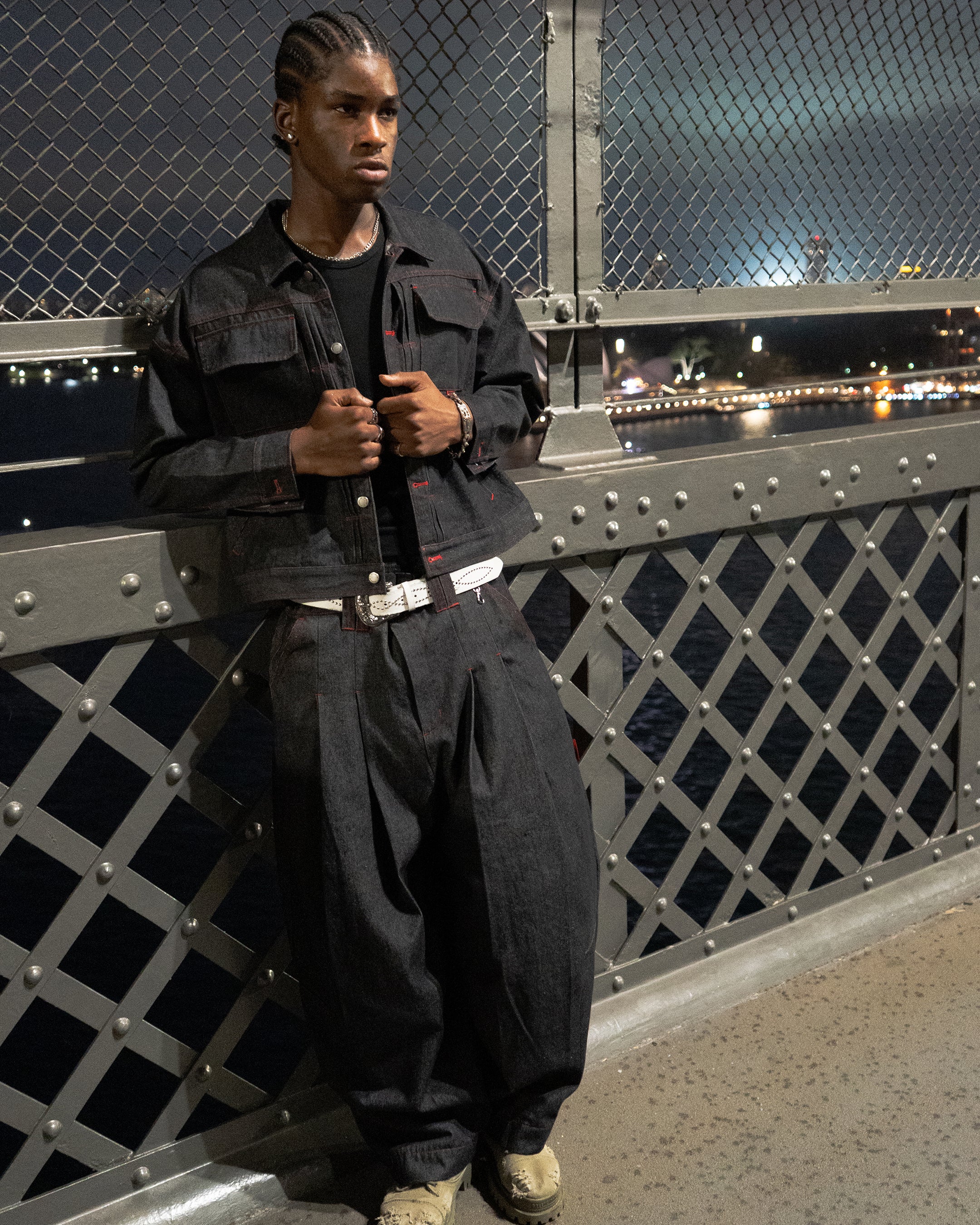 SHIBUYA Raw Denim Set (Carbon)