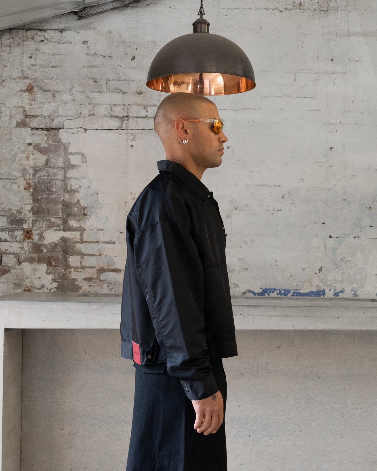 NYLON Overshirt (Black)