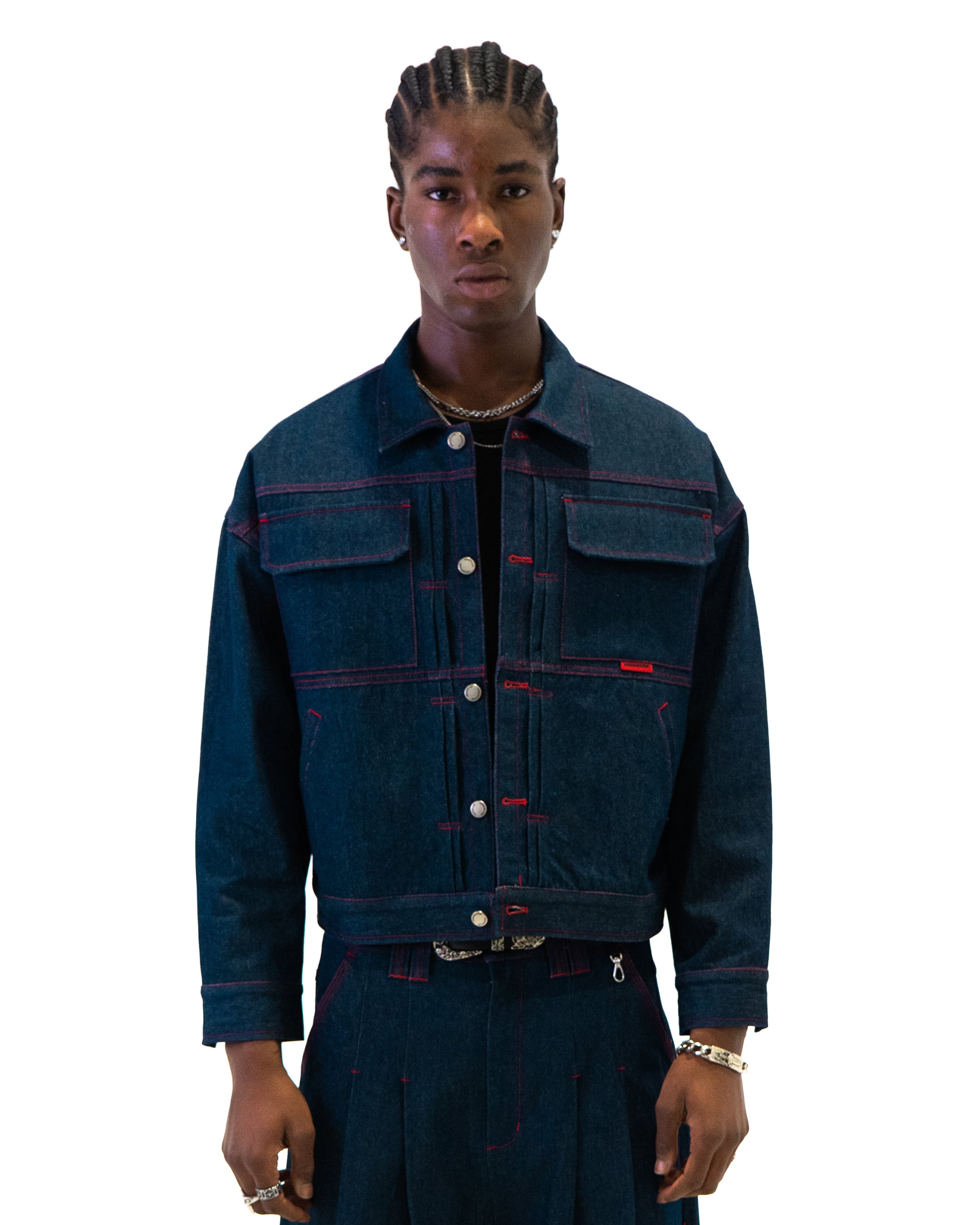 SHIBUYA Raw Denim Jacket (Indigo)