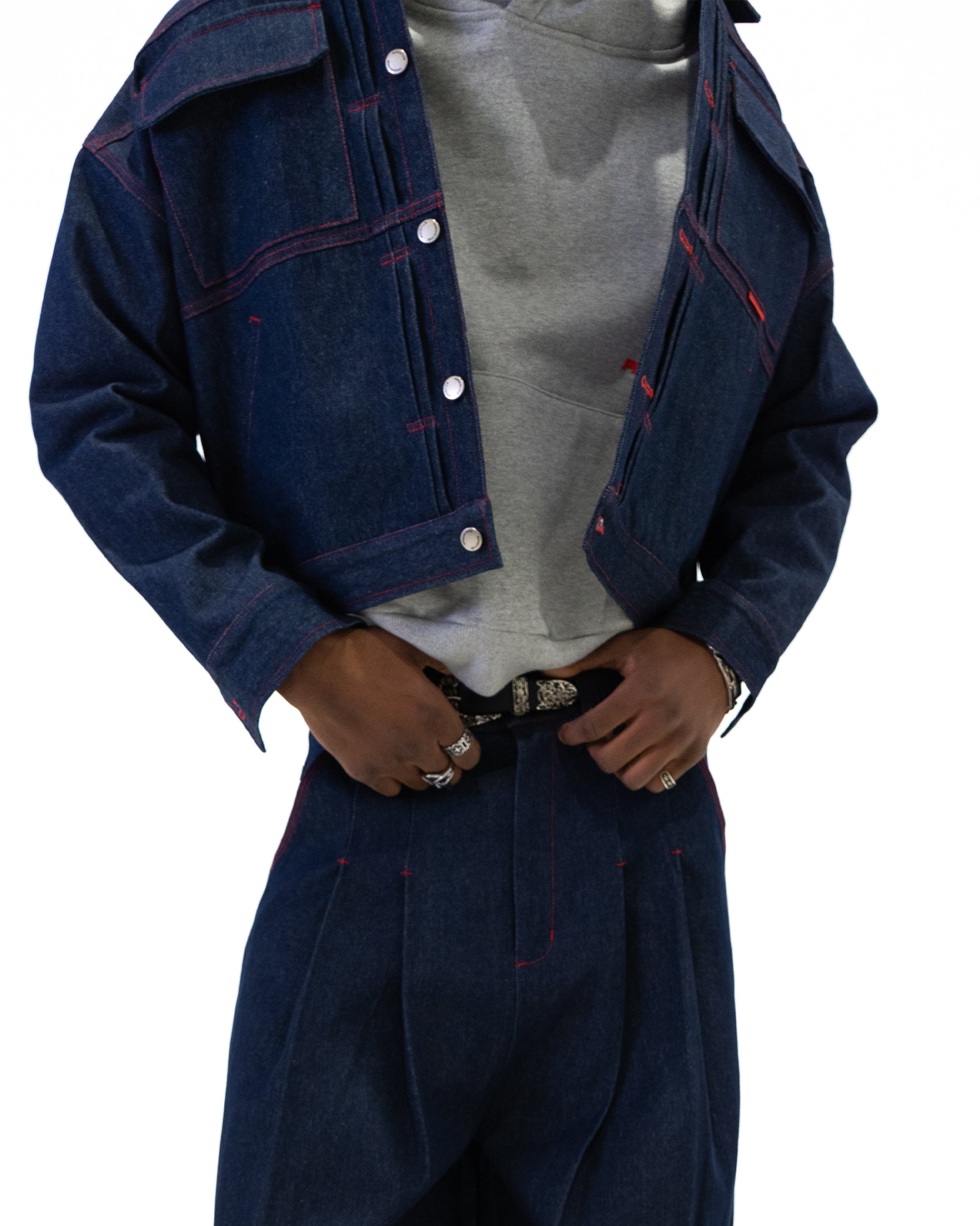 SHIBUYA Raw Denim Jacket (Indigo)