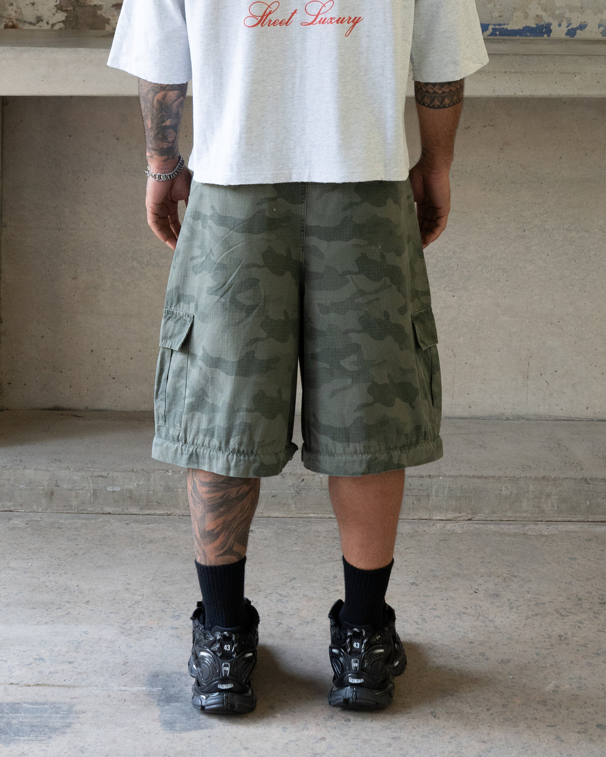 UTILITY Cargo Pant (Vintage Camo)