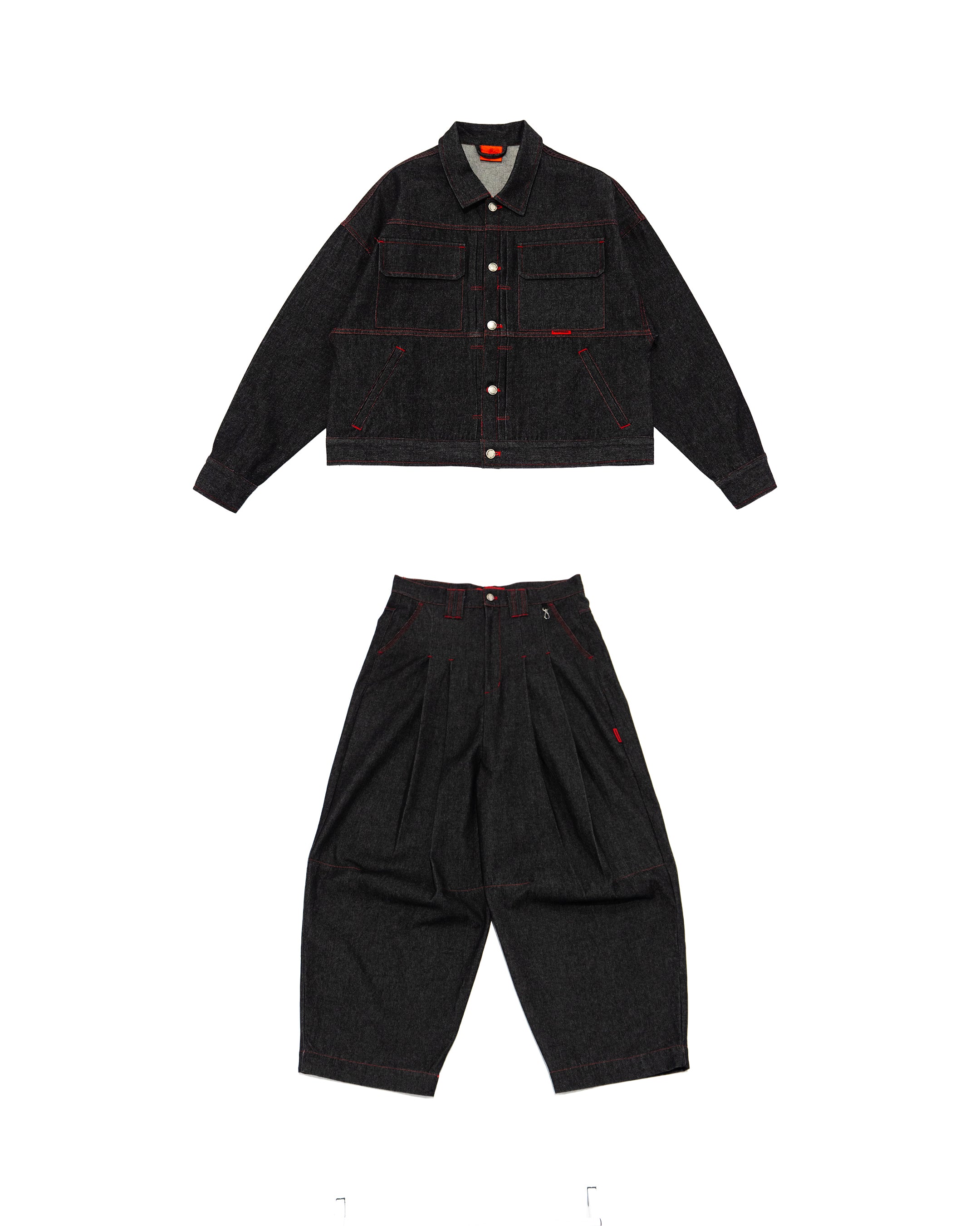 SHIBUYA Raw Denim Set (Carbon)