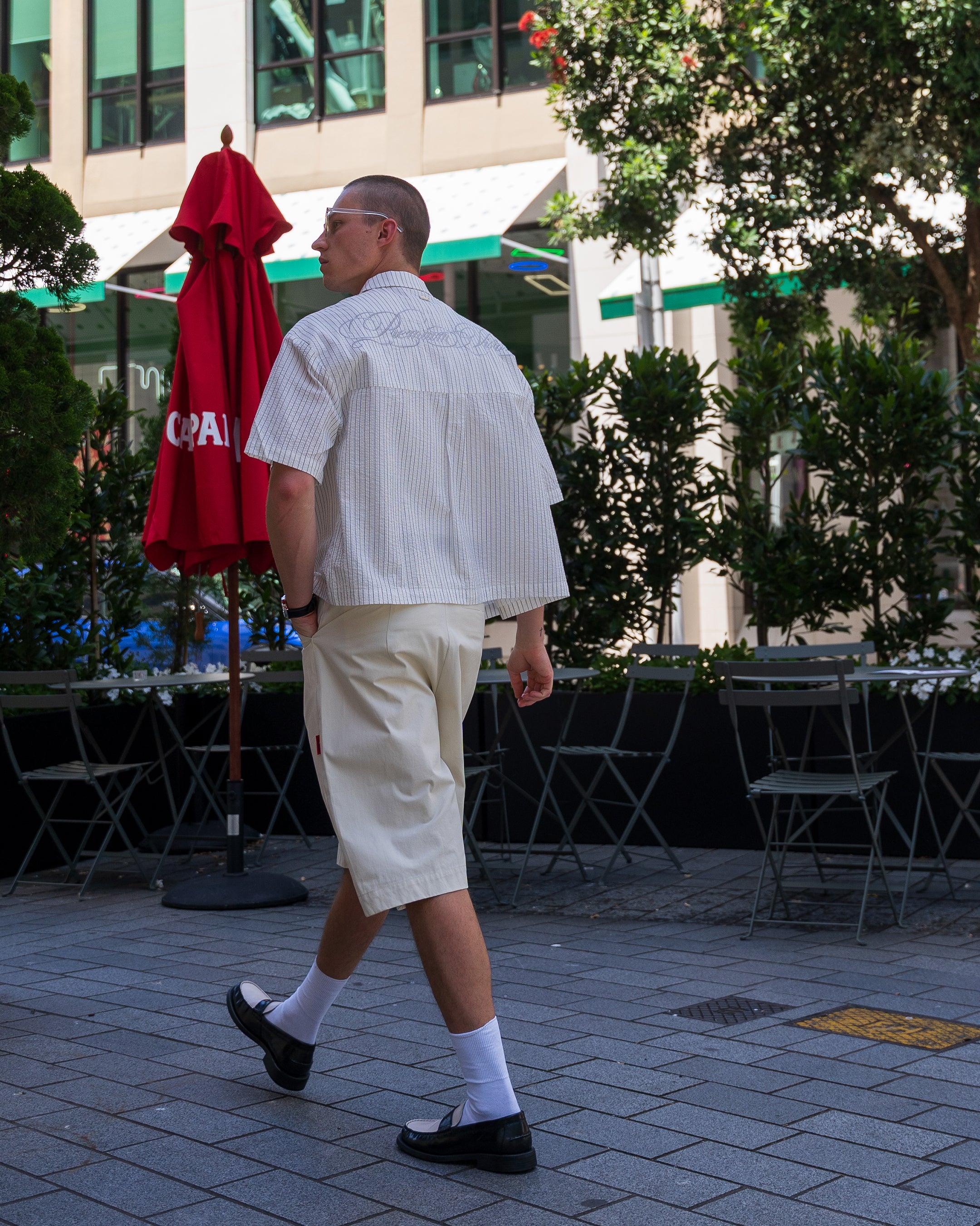 SHIBUYA Pleated Short (Cream)