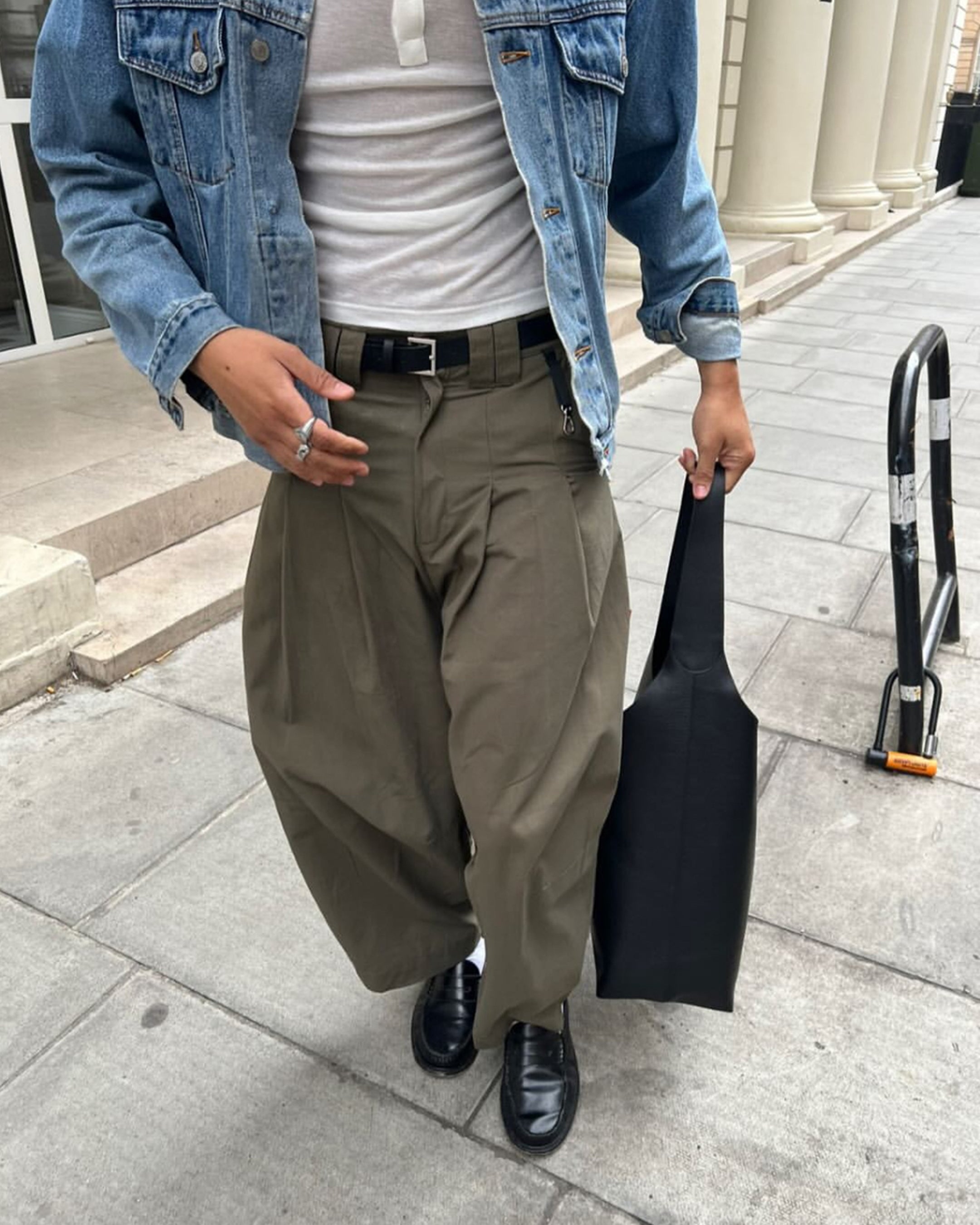 SHIBUYA Pleated Trouser (Khaki)