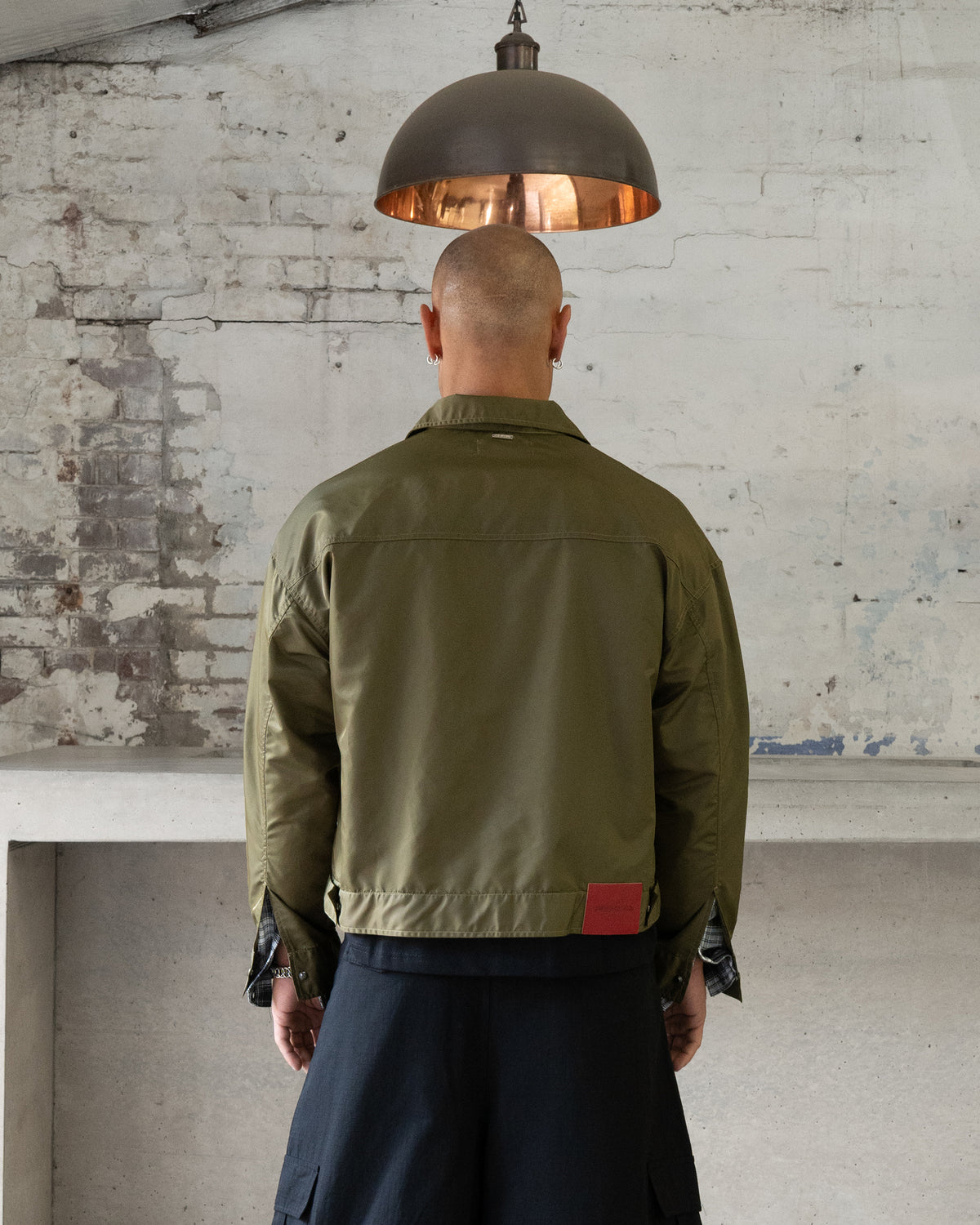 NYLON Overshirt (Army Green)