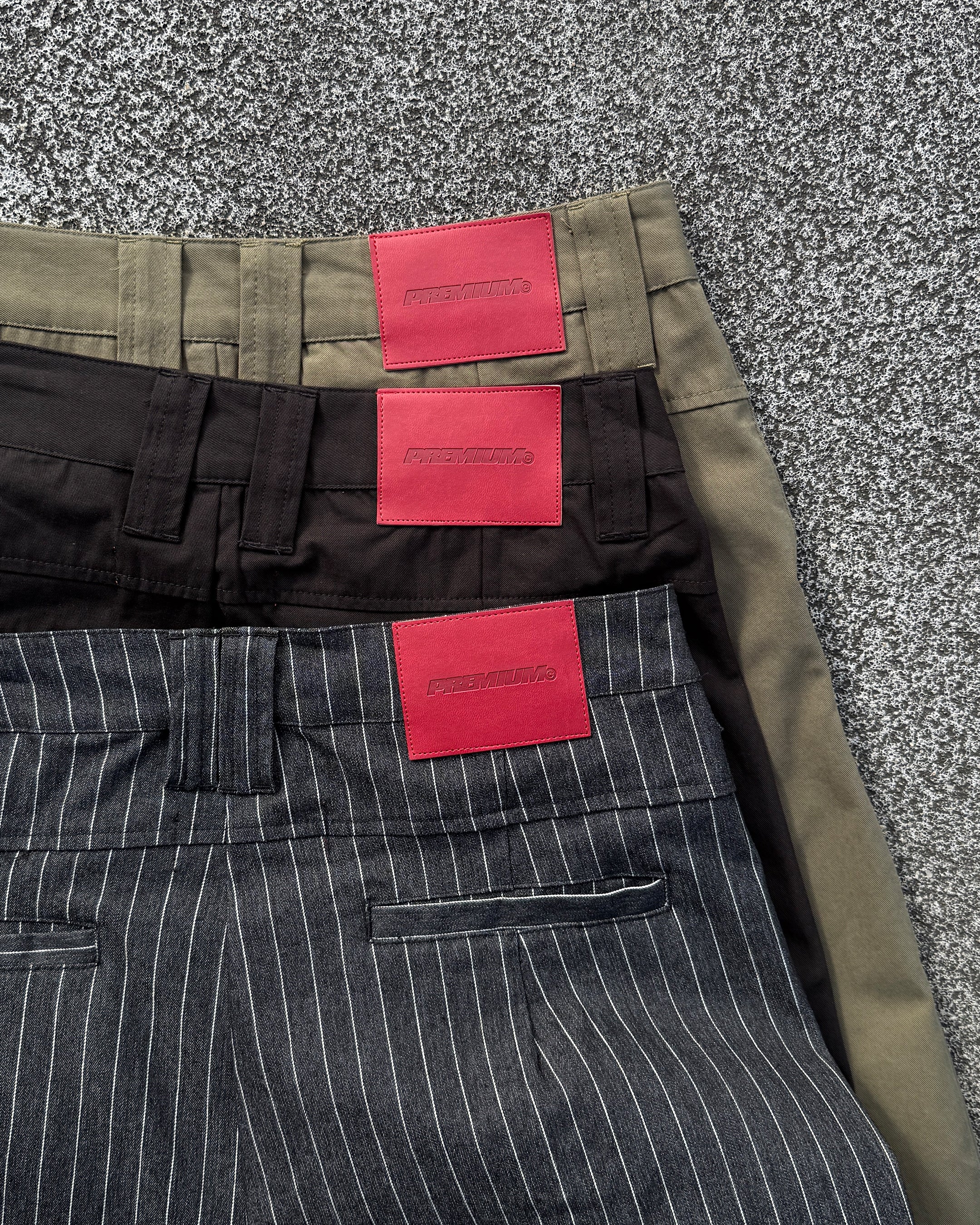 SHIBUYA Pleated Trouser (Black)