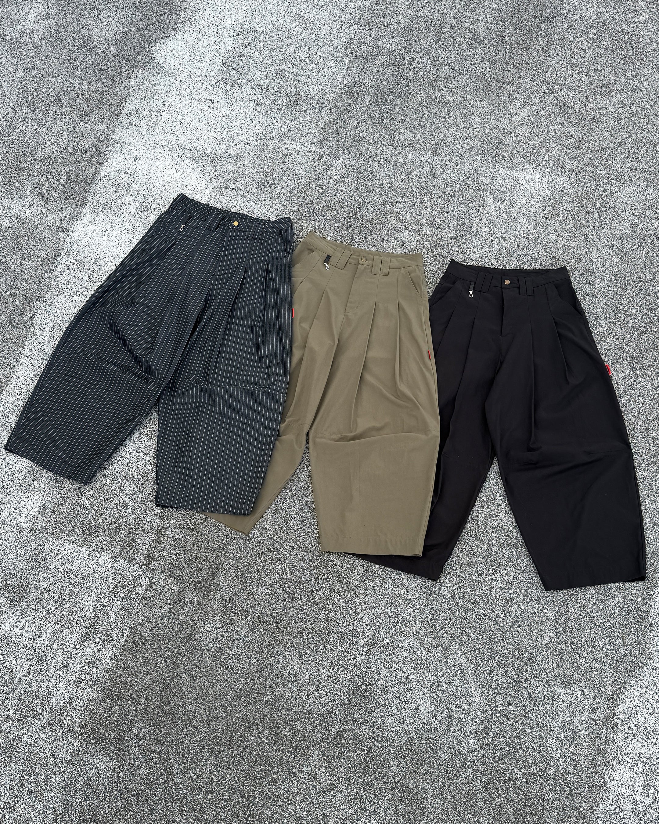 SHIBUYA Pleated Trouser (Black)
