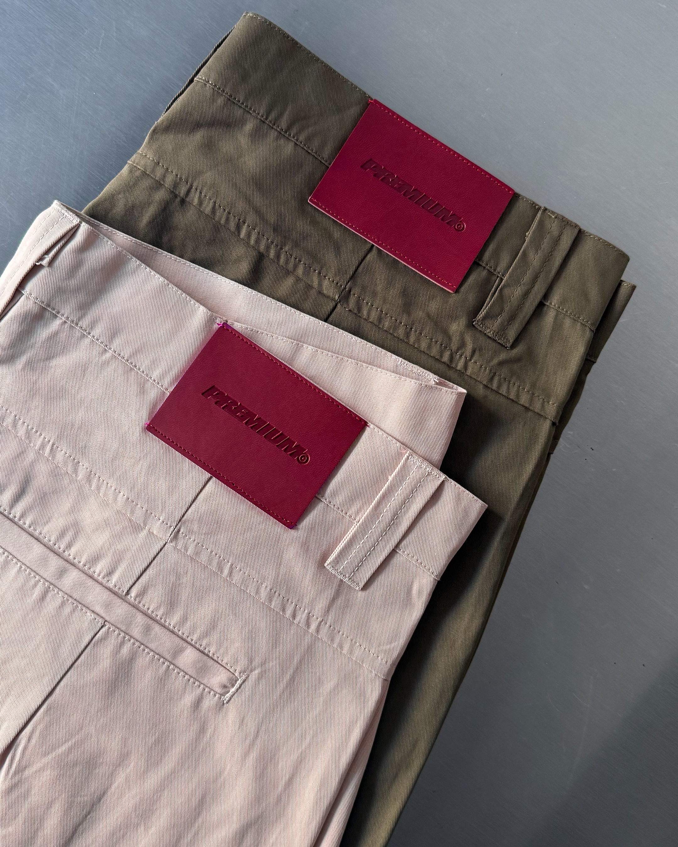 SHIBUYA Pleated Trouser (Olive Brown)