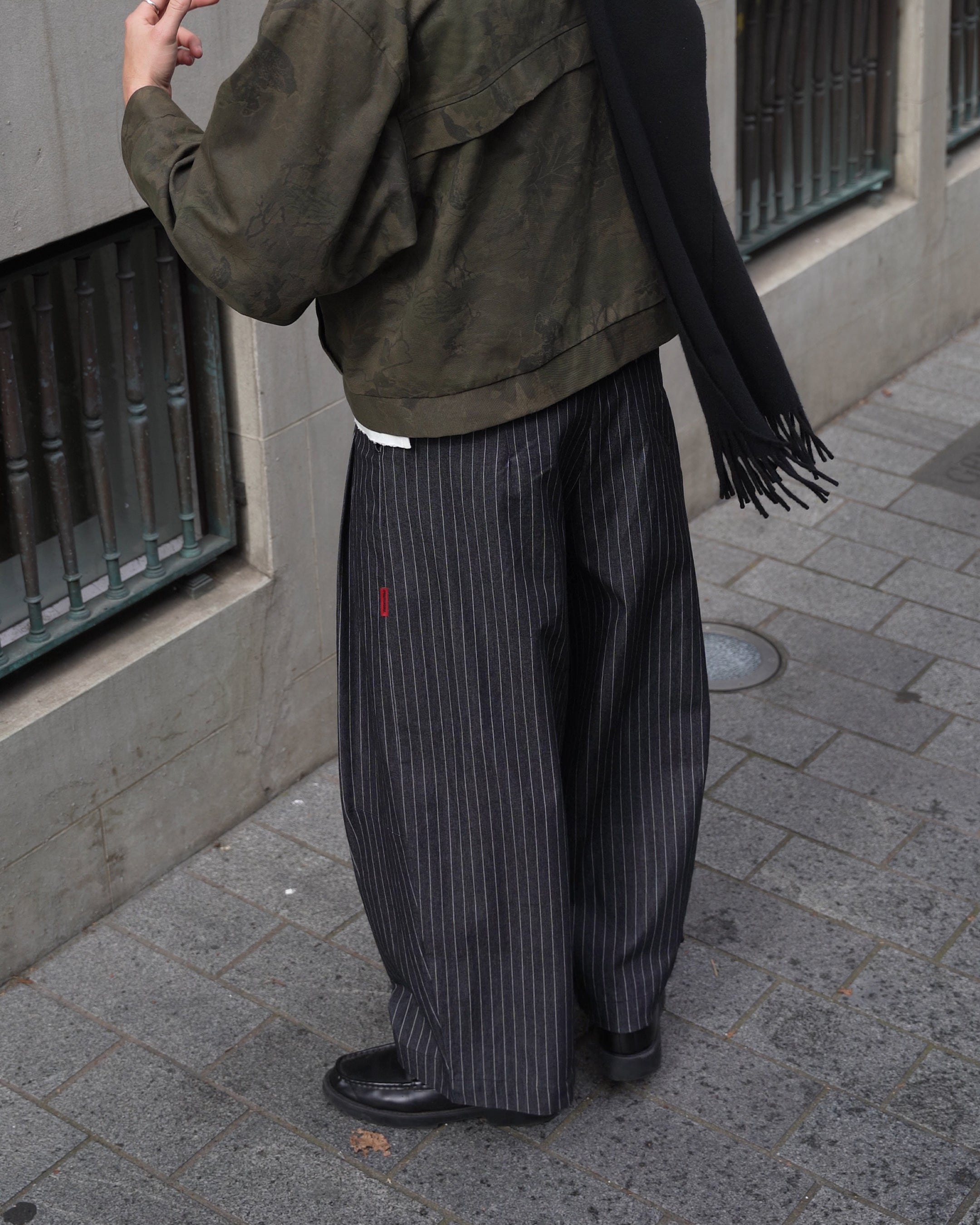 SHIBUYA Pleated Denim (Pinstripe)