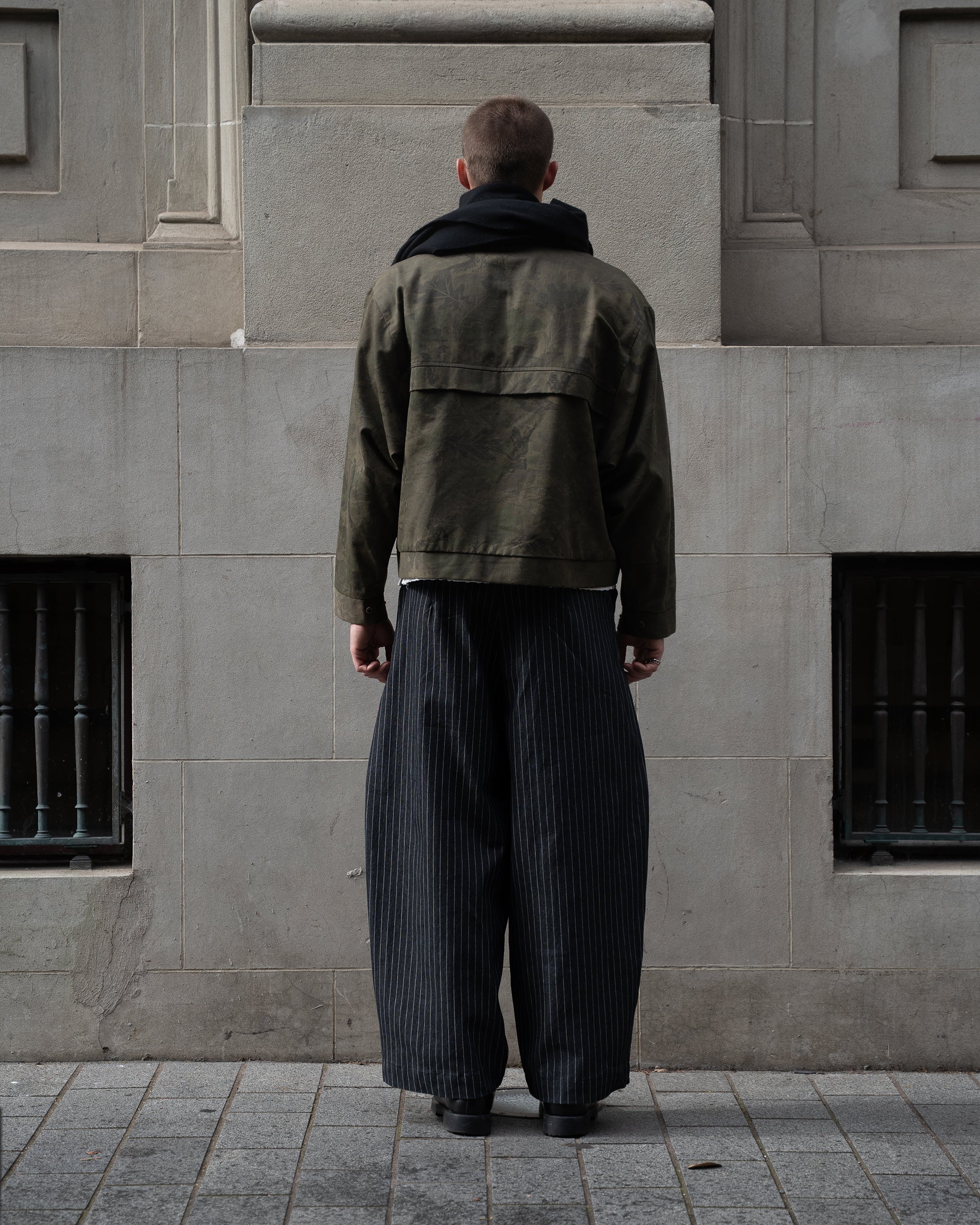 SHIBUYA Pleated Denim (Pinstripe)