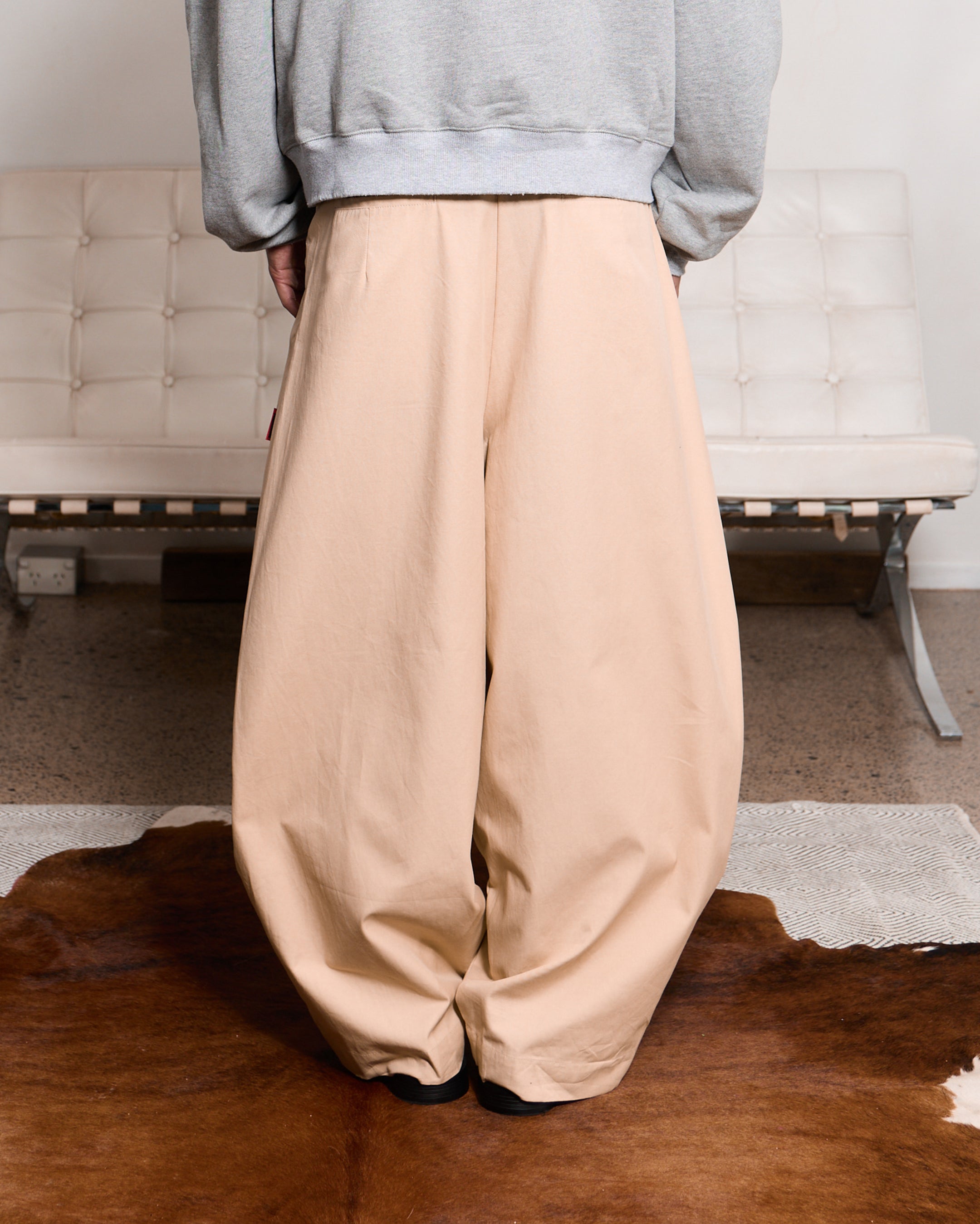 SHIBUYA Pleated Trouser (Tan)