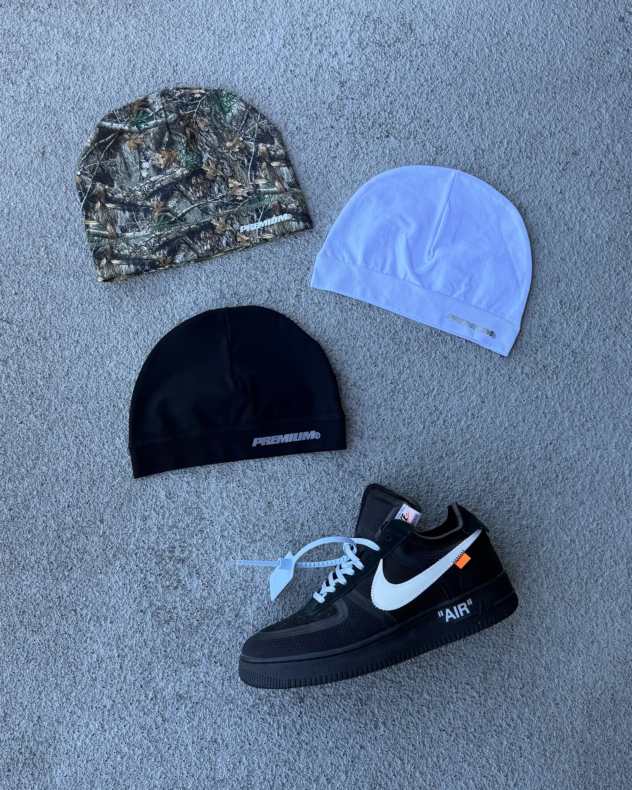 nike running skull cap