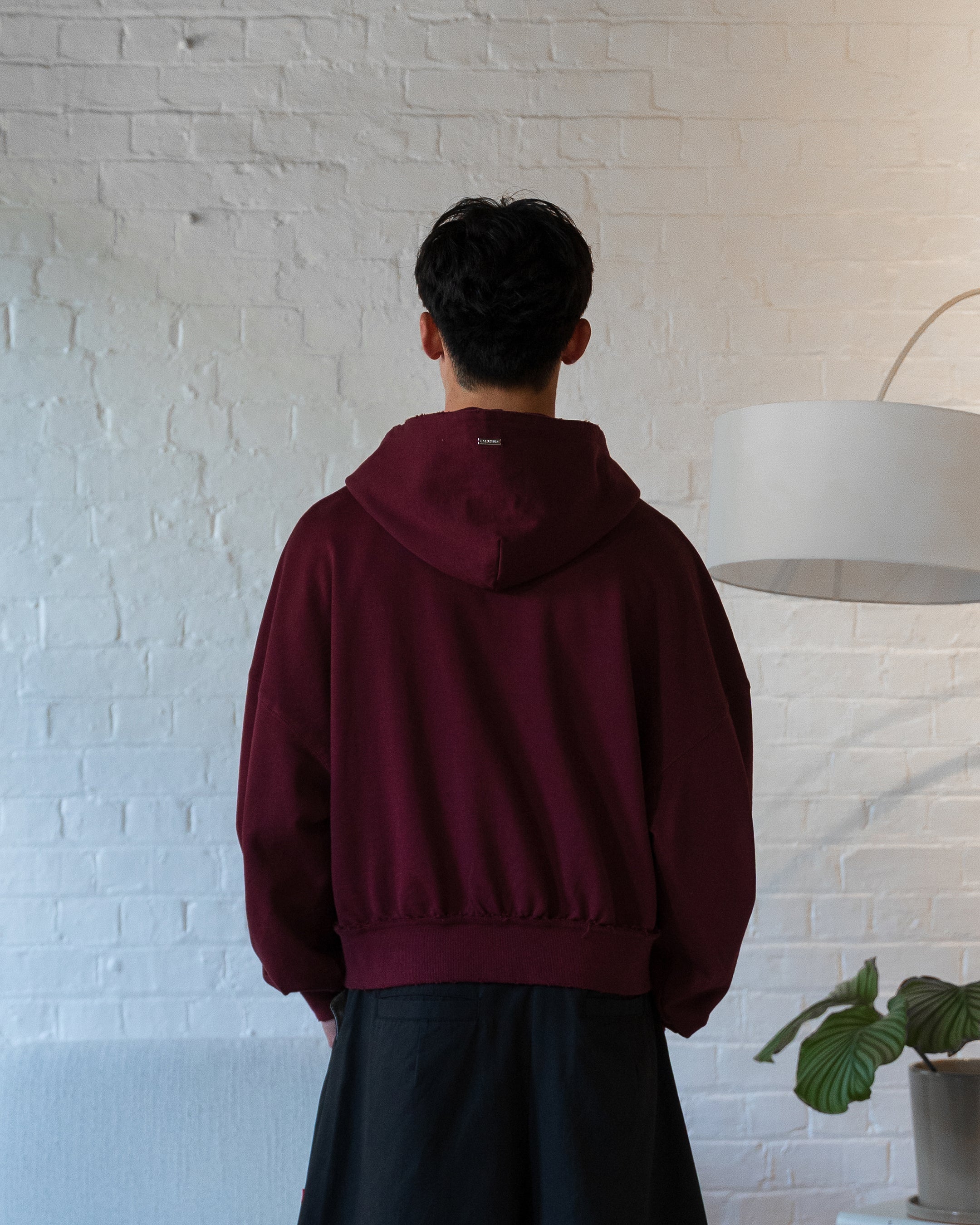 ATHLETICA Dual-Zip Hoodie (Wine)
