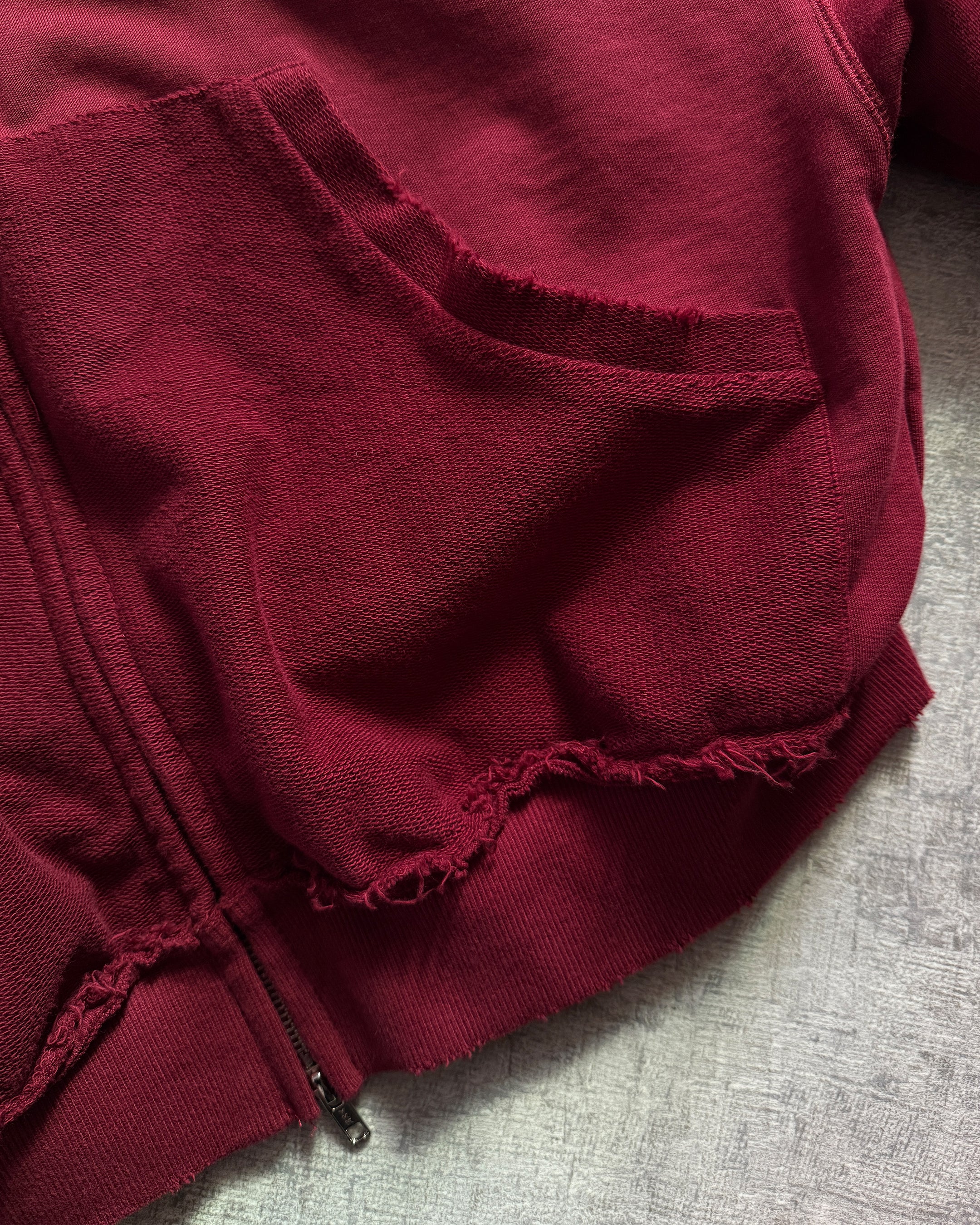 ATHLETICA Dual-Zip Hoodie (Wine)